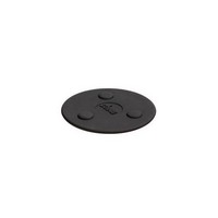 photo Magnetic Trivet for Silicone and Stainless Steel Pots - Black - Dimensions: 12.7 cm 1